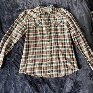 Medium Cody James plaid shirt.